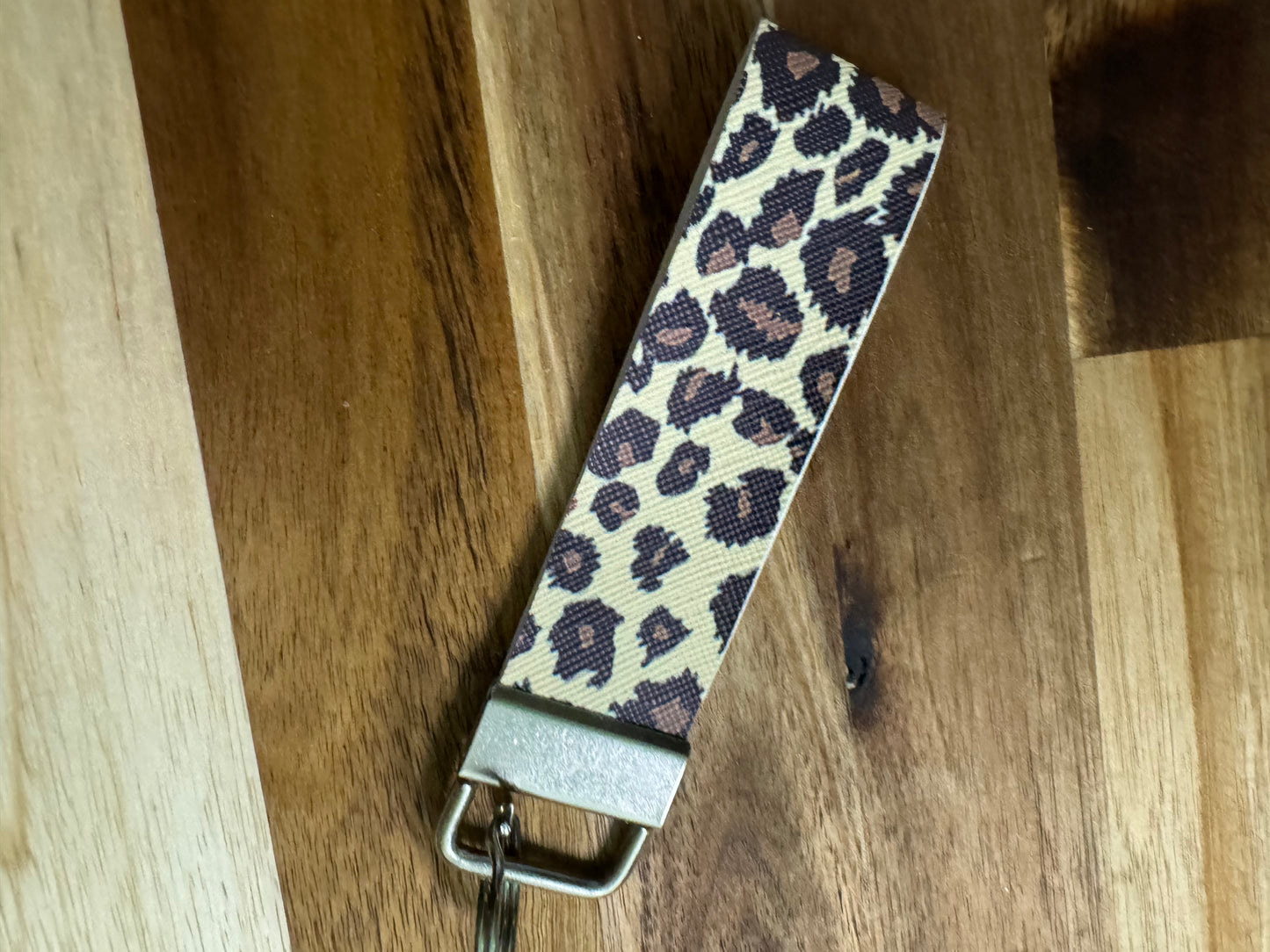 Cheetah Wristlet